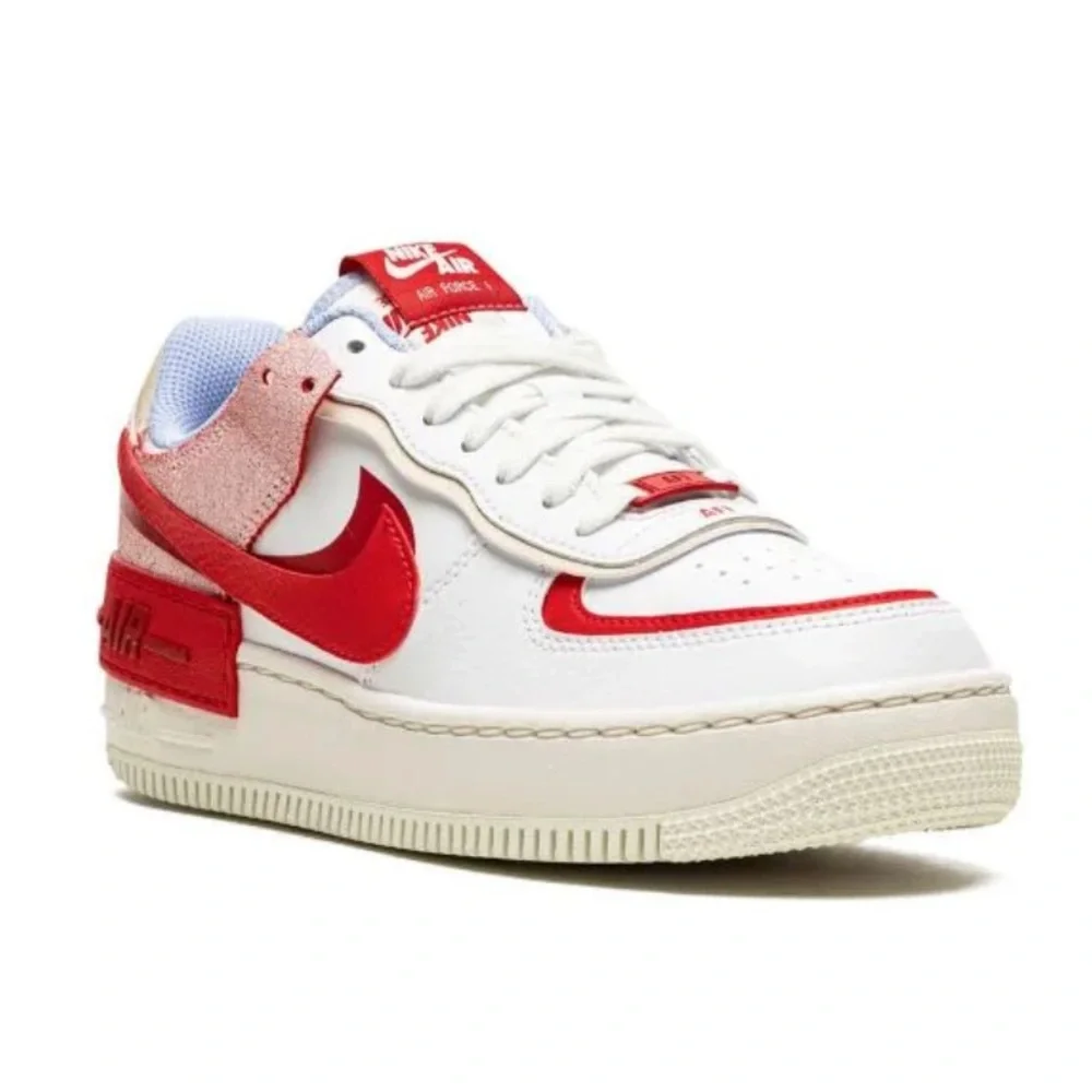 Nike Air‎ Force 1 Shadow cracked leather AF1 size 6.5